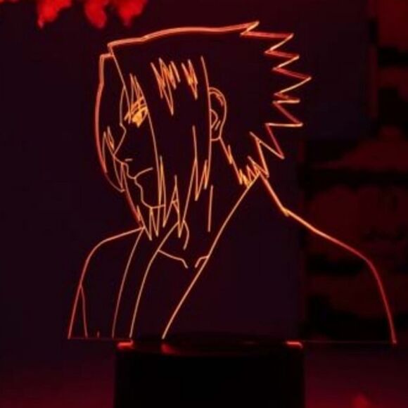 Naruto Shippuden Sasuke Uchiha Otaku Lamp - Picture 3 of 8